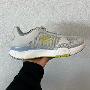 KURU Quantum 2 Women’s Gray and Lime Sneakers Size 11 Orthopedic Shoes